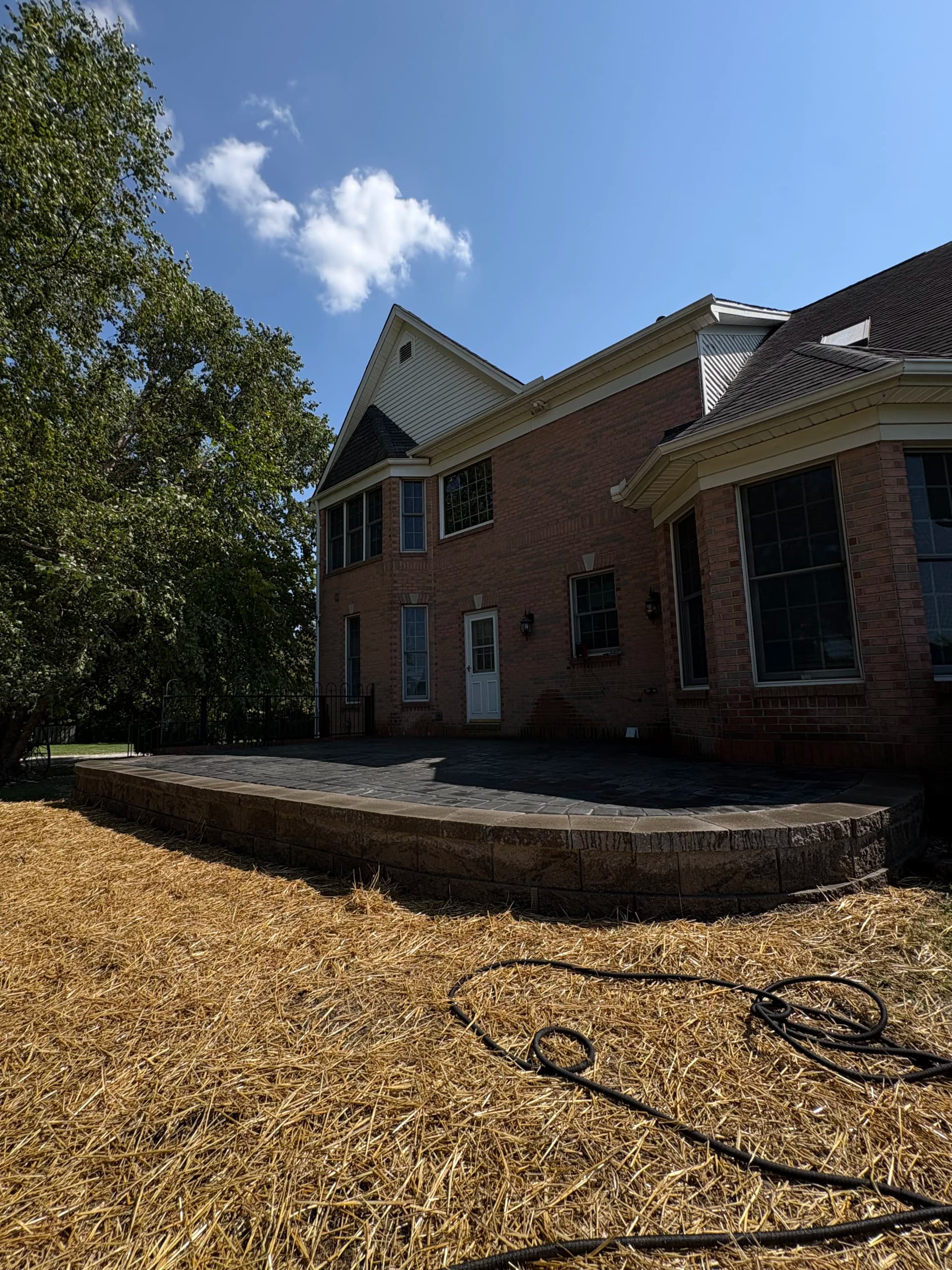 Paver Patio and Retaining Wall Replacement in Liberty Township image