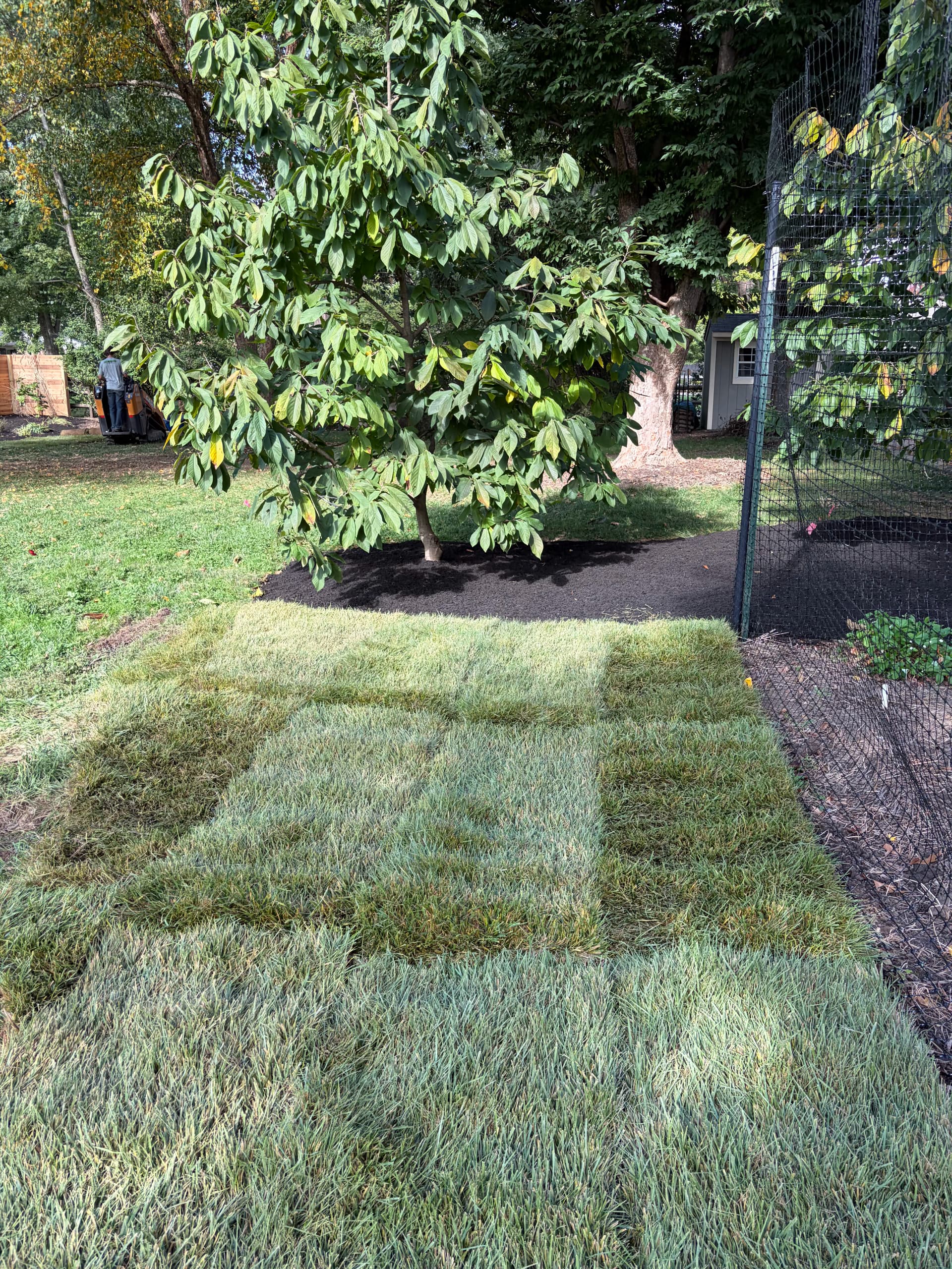 Gallery photos for Drainage Fixes, Fresh Sod, River Rock and More Across the Miami Valley: Image #1