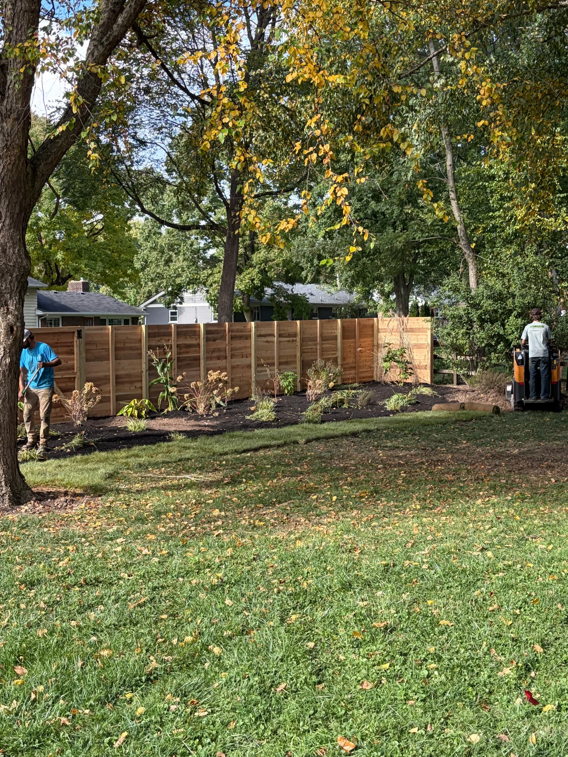 Gallery photos for Drainage Fixes, Fresh Sod, River Rock and More Across the Miami Valley: Image #2