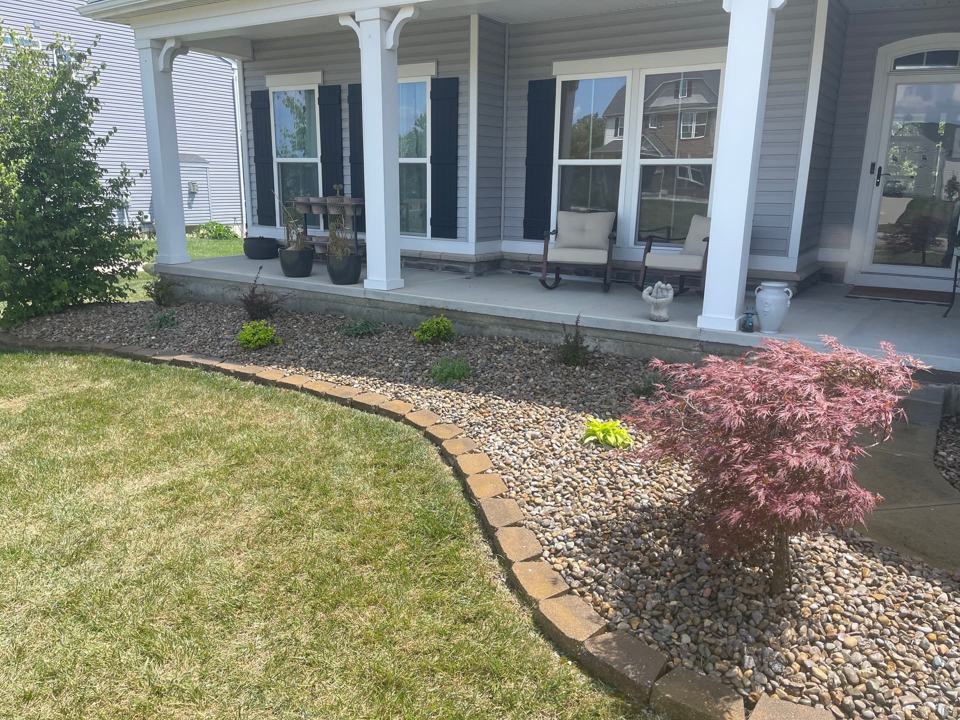 Gallery photos for Creek Rock and Fresh Landscaping in Liberty Township: Image #1