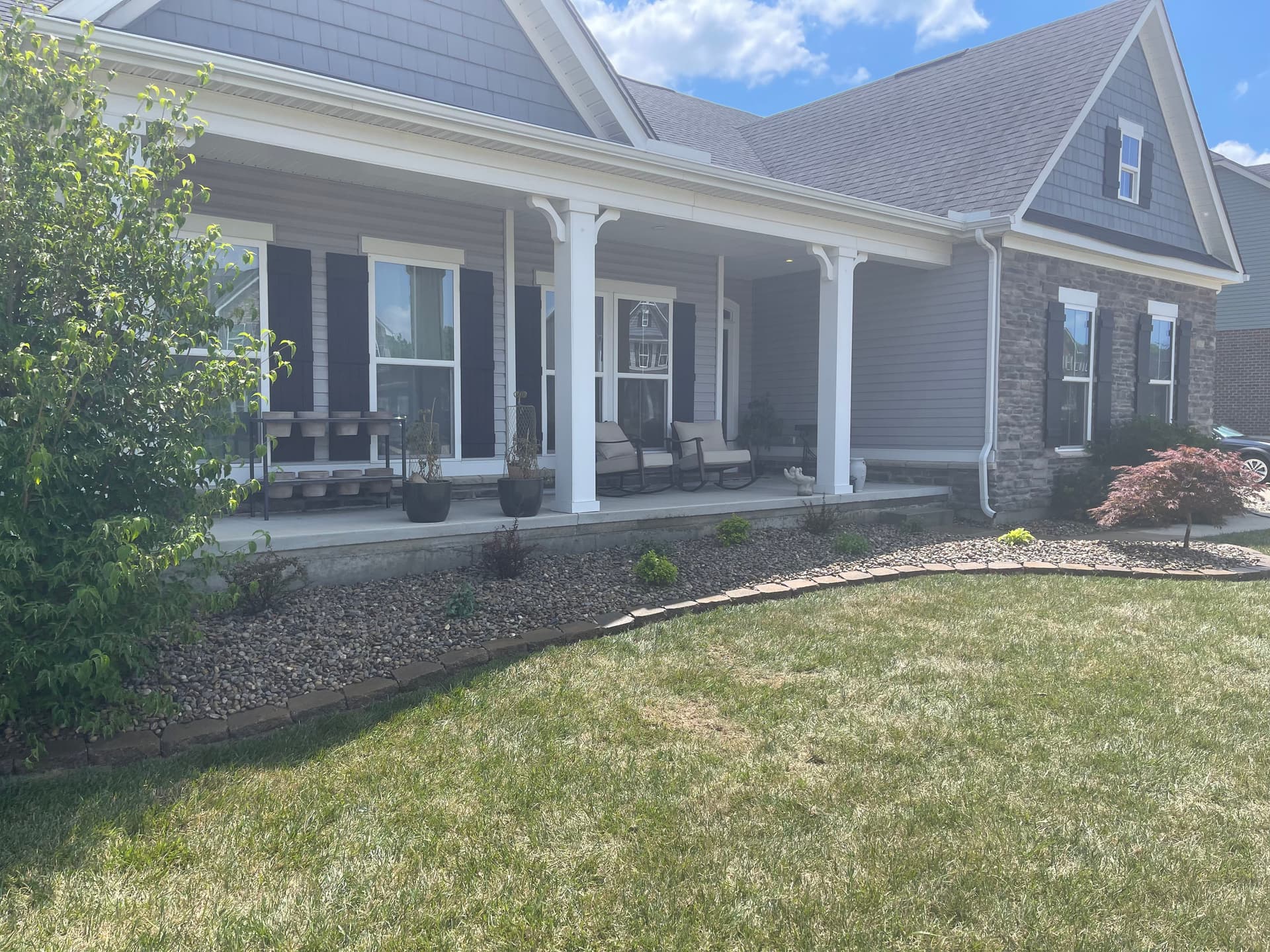 Gallery photos for Creek Rock and Fresh Landscaping in Liberty Township: Image #2