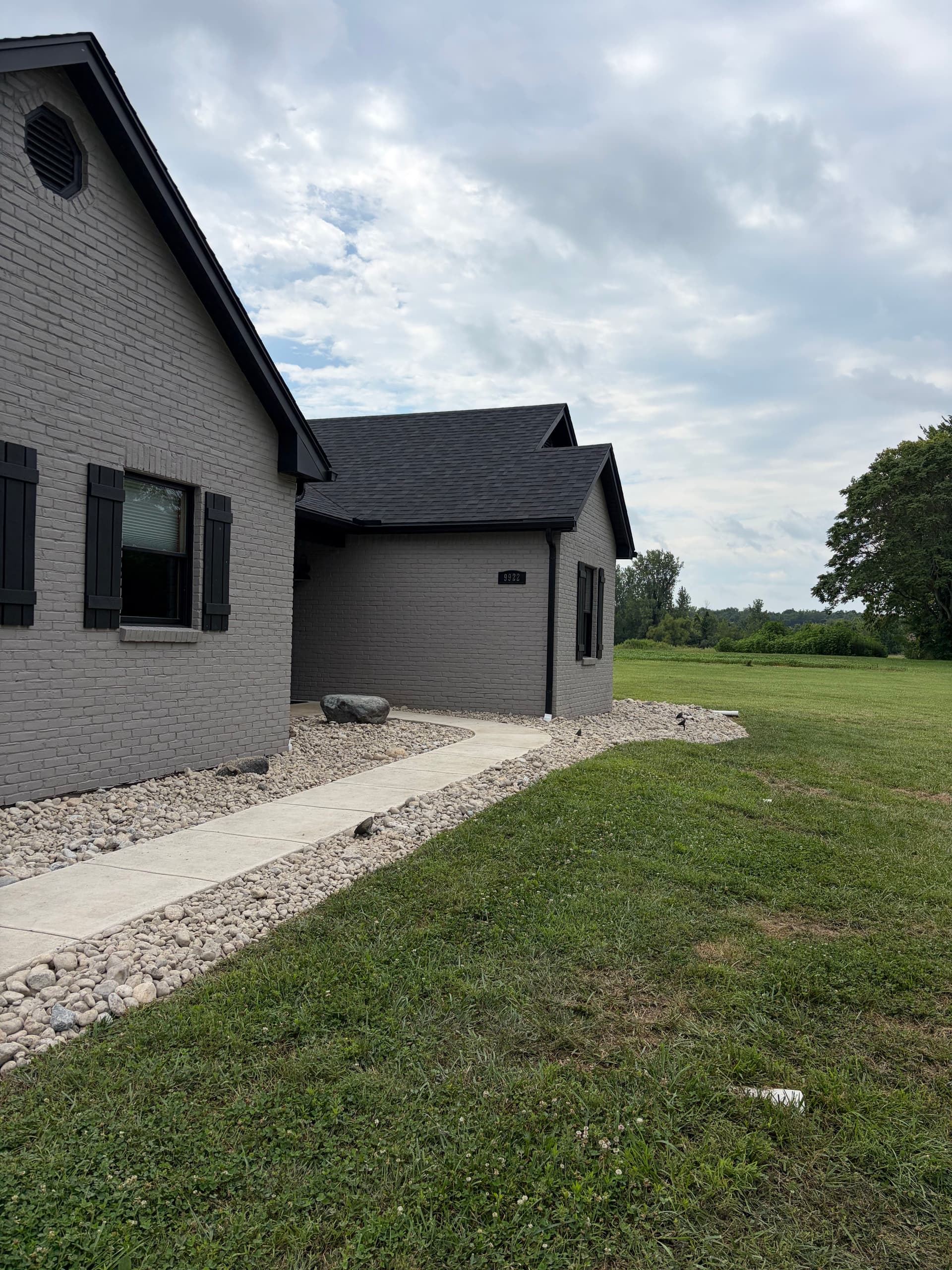Gallery photos for Black Slate, River Rock, and Paver Work in Centerville: Image #3